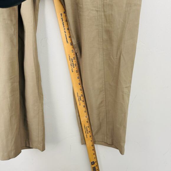 Nine West Khaki Cargo Dress Pants Women’s Size L - Picture 4 of 8